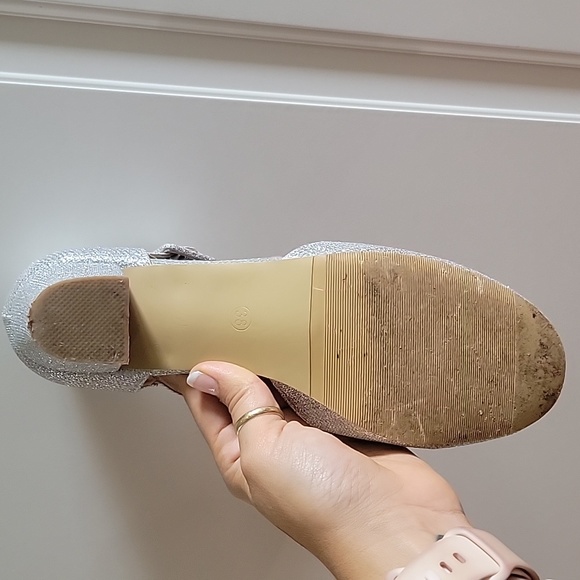 Sparkly Silver Shoes - Picture 7 of 7